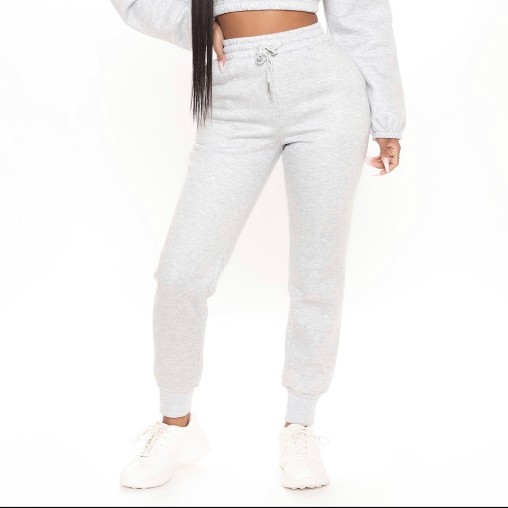 New grey sweatpants